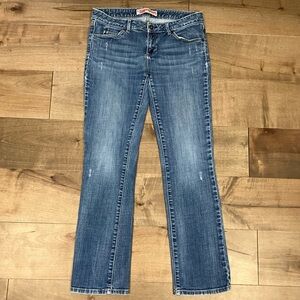 Vintage Y2K GAP Women’s Jeans Size 8 Blue Denim Straight Leg 2009